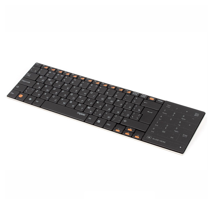 Клавіатура бездротова RAPOO E9080 Black