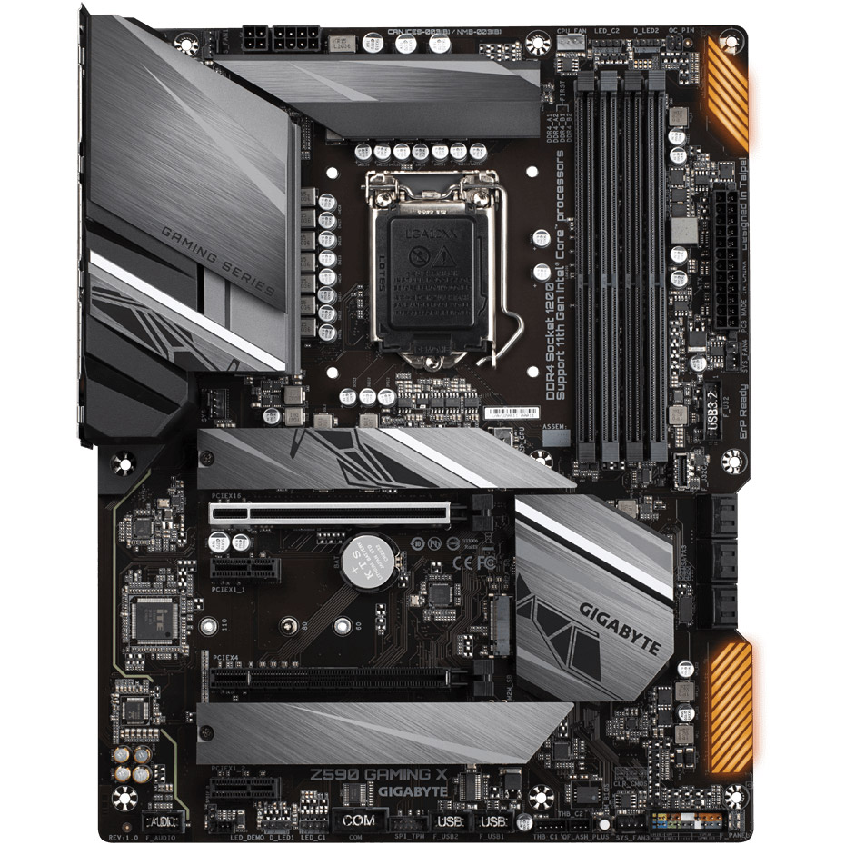 Gigabyte z590 gaming x не стартует