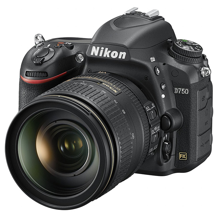 Фотоаппарат NIKON D750 Kit 24-120 mm f/4G ED AF-S VR (VBA420K002)