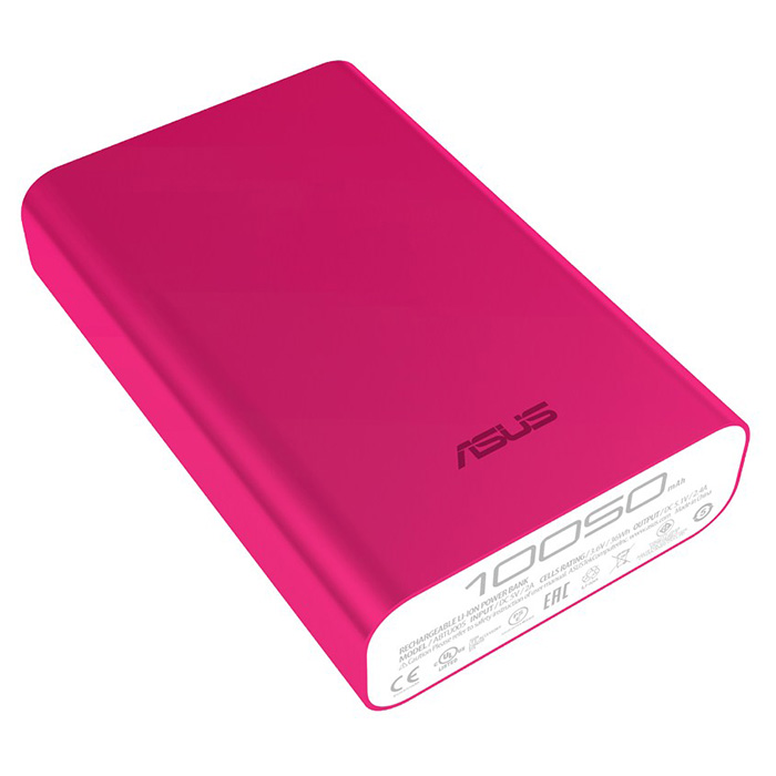 Повербанк ASUS ZenPower 10050mAh Pink (90AC00P0-BBT080)
