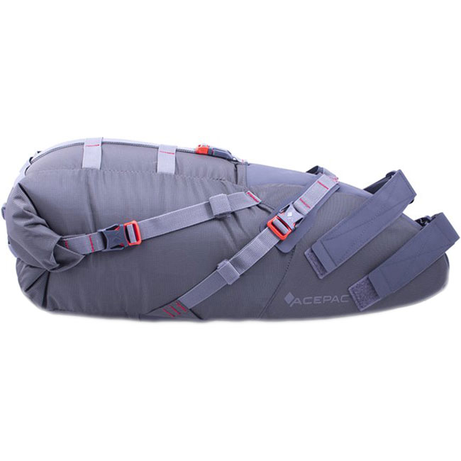 Сумка подседельная ACEPAC Saddle Bag L Nylon Gray (103329)