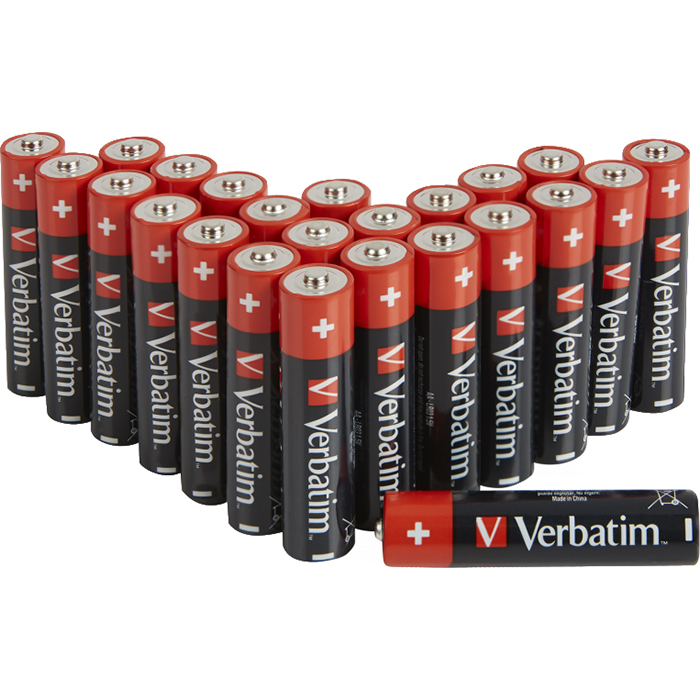 Батарейка VERBATIM Premium Alkaline AA 24шт/уп (49505)