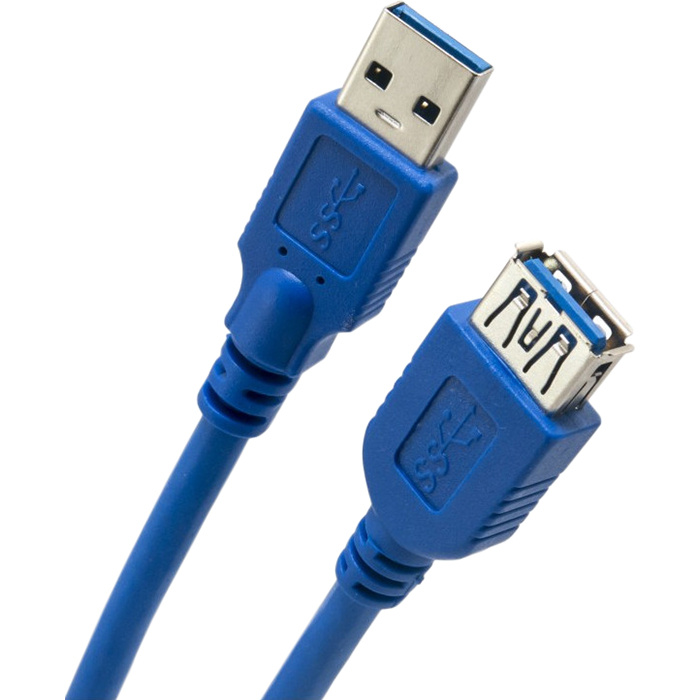 Кабель-подовжувач EXTRADIGITAL KBU1632 USB3.0 AM/AF Blue 1.5м