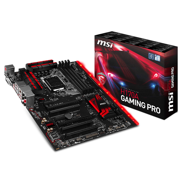 Материнська плата MSI H170A Gaming Pro