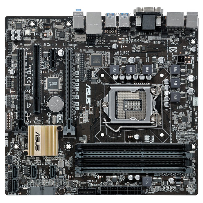 Материнська плата ASUS B150M-C D3