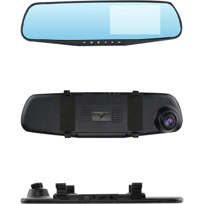 Автомобильный видеорегистратор-зеркало с камерой заднего вида TECSAR BCR-MIRROR-2MPRK
