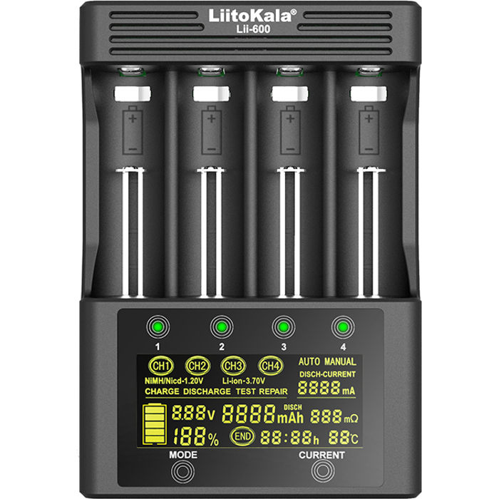 Зарядний пристрій LIITOKALA Lii-600