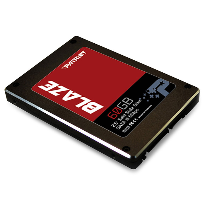 SSD диск PATRIOT Blaze 60GB 2.5" SATA (PB60GS25SSDR)