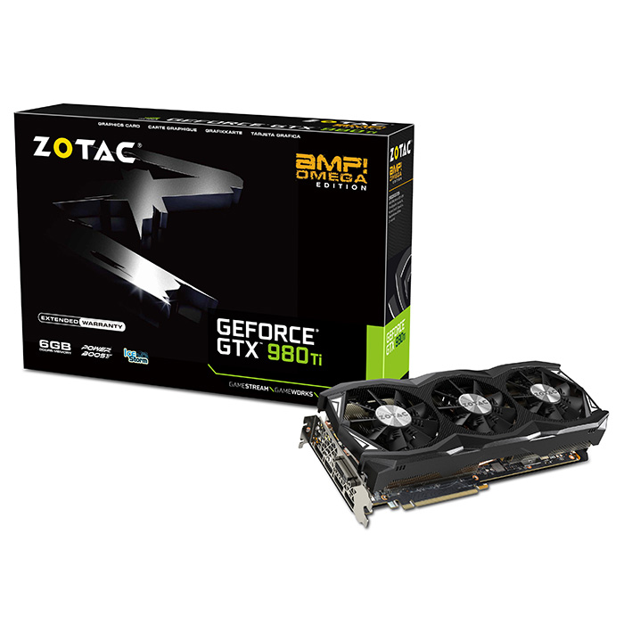 Відеокарта ZOTAC GeForce GTX 980 Ti 6GB GDDR5 384-bit IceStorm AMP! Omega (ZT-90504-10P)