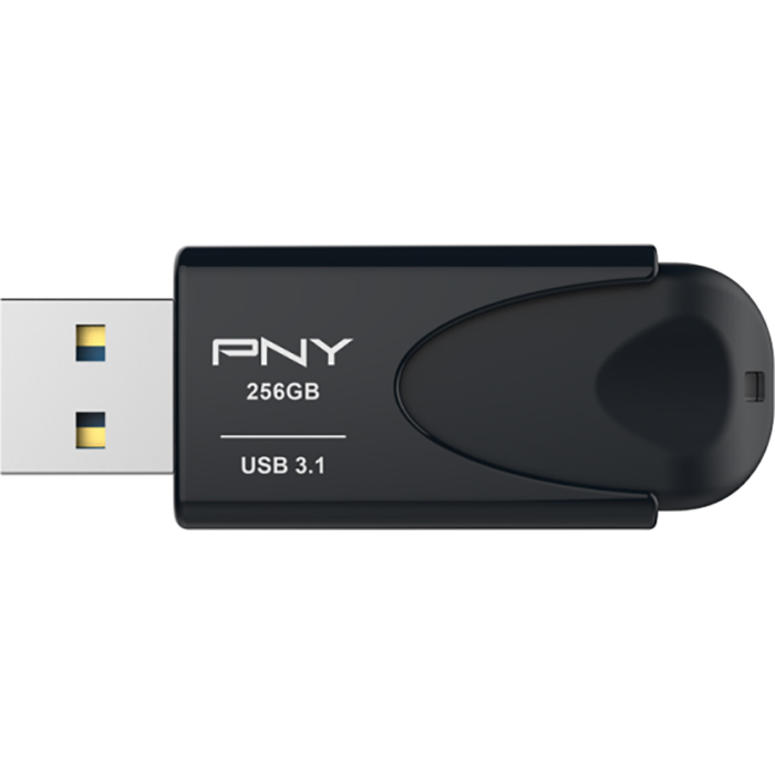 Флэшка PNY Attache 4 256GB Black (FD256ATT431KK-EF)