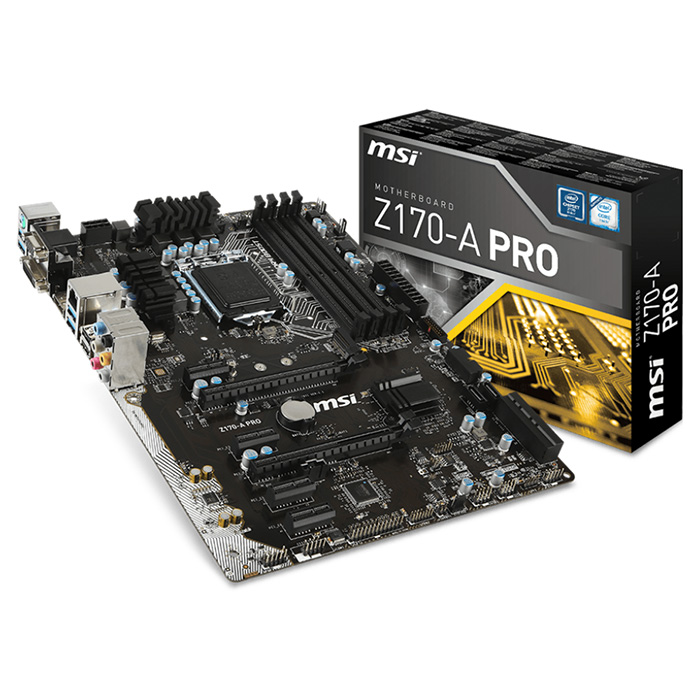 Материнська плата MSI Z170-A Pro