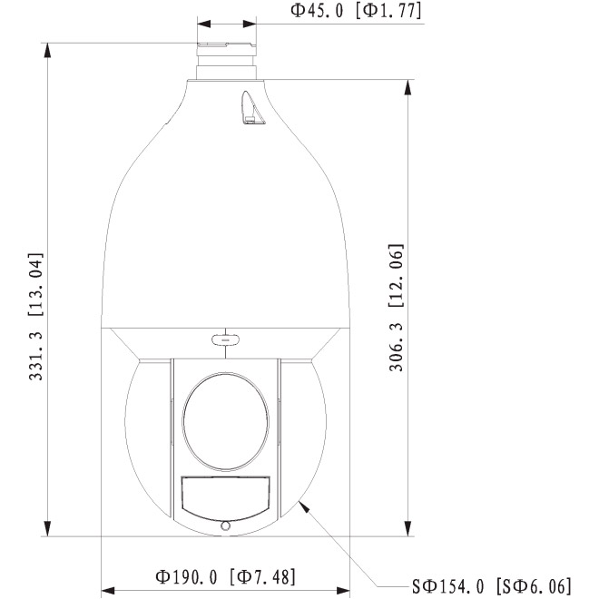 IP-камера Starlight DAHUA DH-SD5A232XA-HNR