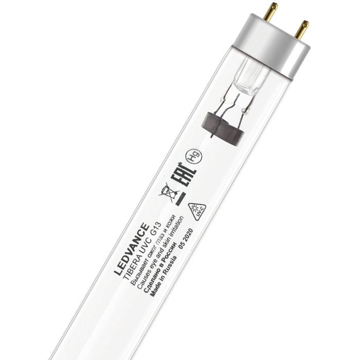 Ультрафіолетова лампа LEDVANCE Tibera UVC 15 W/G13 (4058075499201)