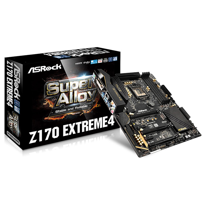 Материнська плата ASROCK Z170 Extreme4