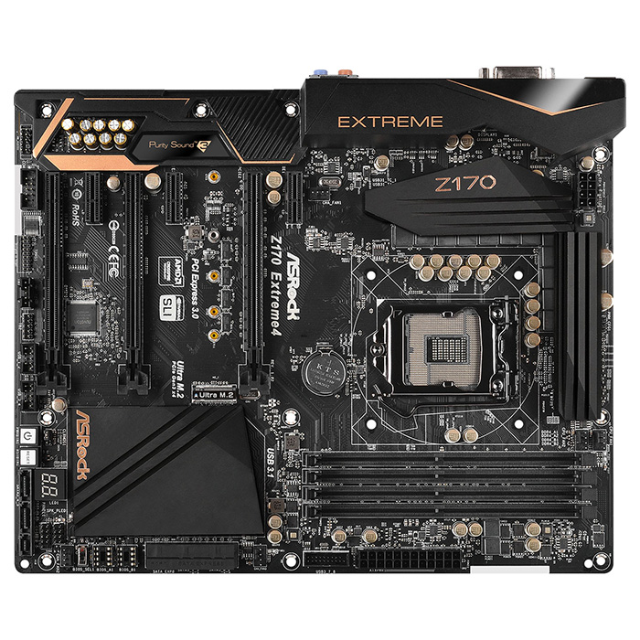 Материнська плата ASROCK Z170 Extreme4