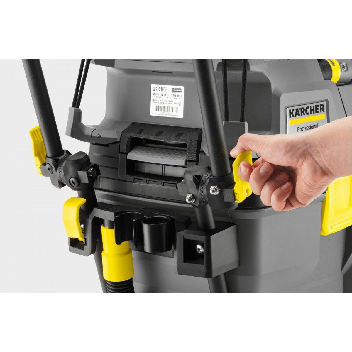 Пилосос професійний KARCHER NT 50/1 Tact Te L (1.148-411.0)