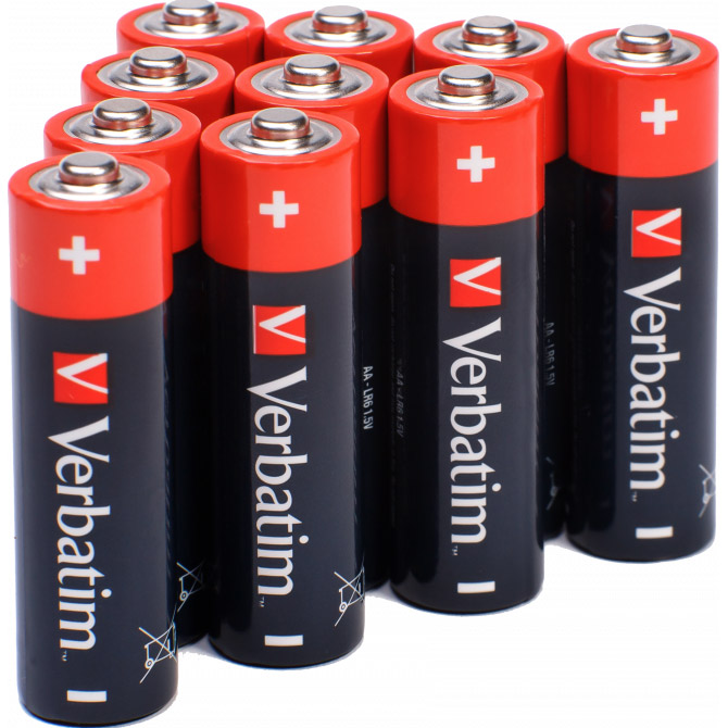 Батарейка VERBATIM Premium Alkaline AA 8шт/уп (49503)
