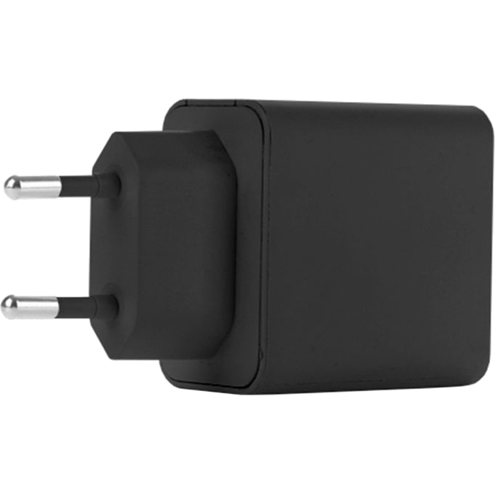 Зарядное устройство COLORWAY 2xUSB-A, 4.8A, 24W Black (CW-CHS016-BK)