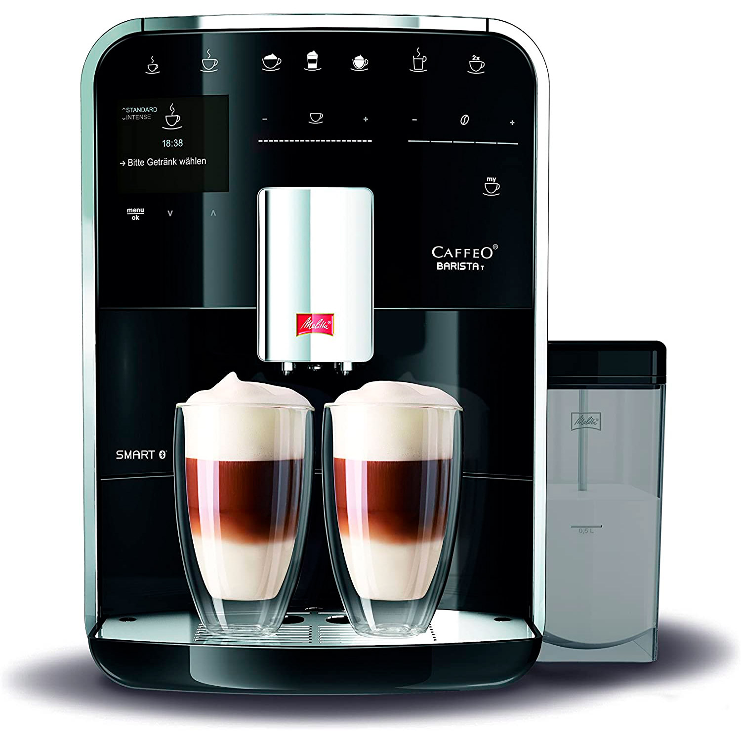 Кофемашина MELITTA F83/0-102 Barista T Smart Black