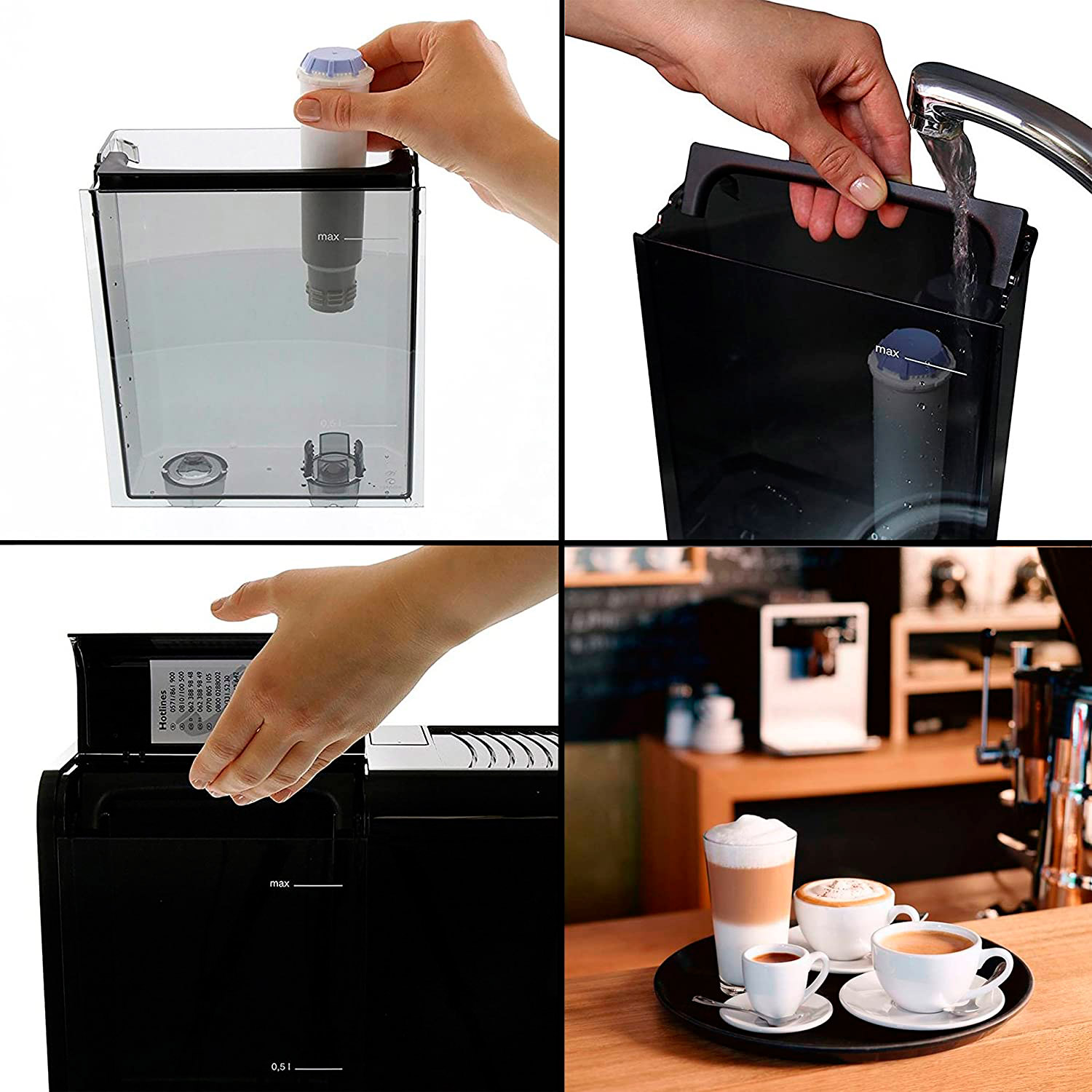 Кофемашина MELITTA F83/0-102 Barista T Smart Black
