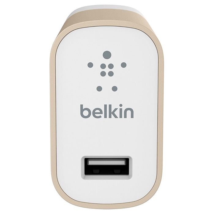 Зарядное устройство BELKIN MIXIT Metallic Home Charger Gold (F8M731VFGLD)