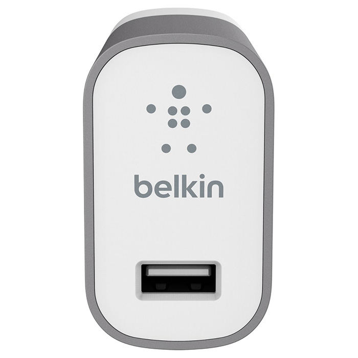 Зарядний пристрій BELKIN MIXIT Metallic Home Charger Gray (F8M731VFGRY)