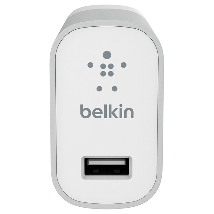 Зарядний пристрій BELKIN MIXIT Metallic Home Charger Silver (F8M731VFSLV)