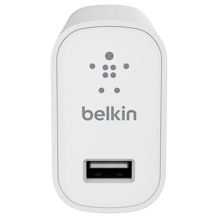 Зарядний пристрій BELKIN MIXIT Metallic Home Charger White (F8M731VFWHT)