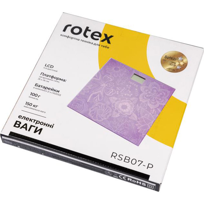 Підлогові ваги ROTEX RSB07-P