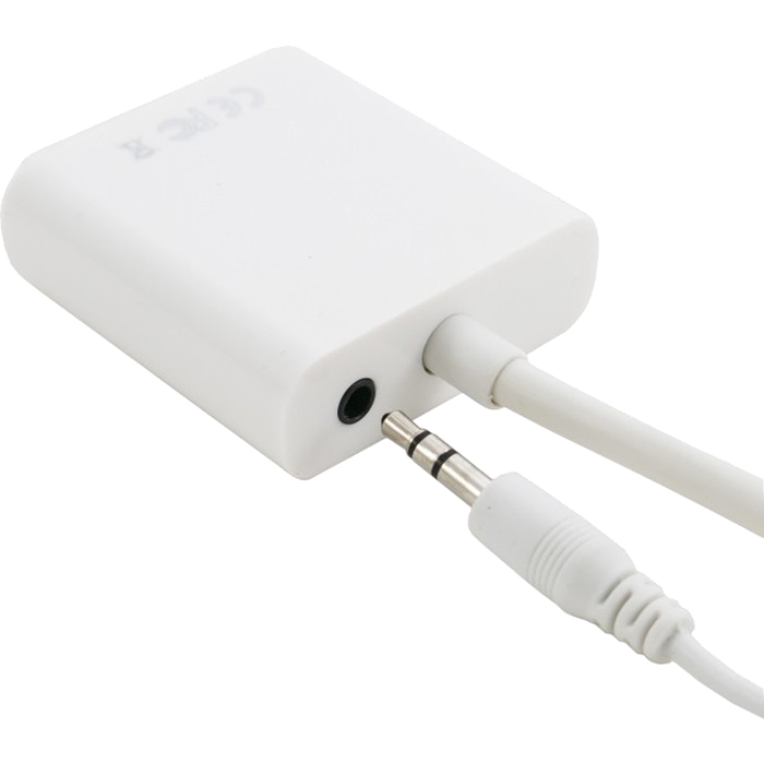 Адаптер EXTRADIGITAL HDMI - VGA White (KBH1645)