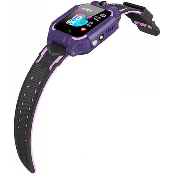 Детские смарт-часы GOGPS K24 Purple