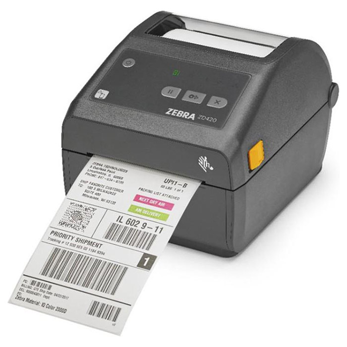 Принтер етикеток ZEBRA ZD420t USB (ZD42042-T0E000EZ)