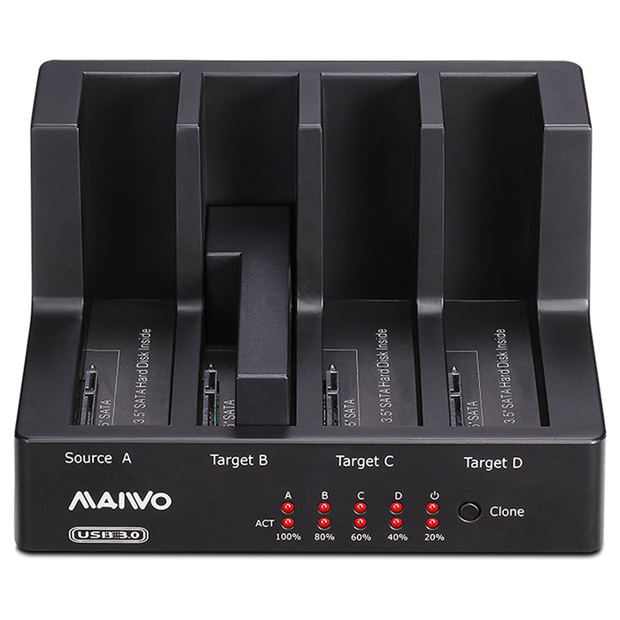 Док-станція MAIWO K3094 2.5"/3.5" USB/SATA
