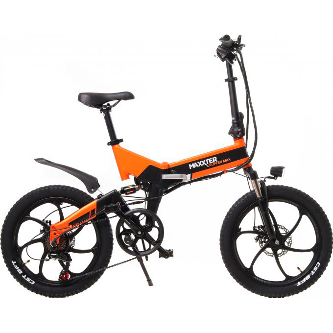 Електровелосипед MAXXTER Ruffer Max 20" Black/Orange (250W)