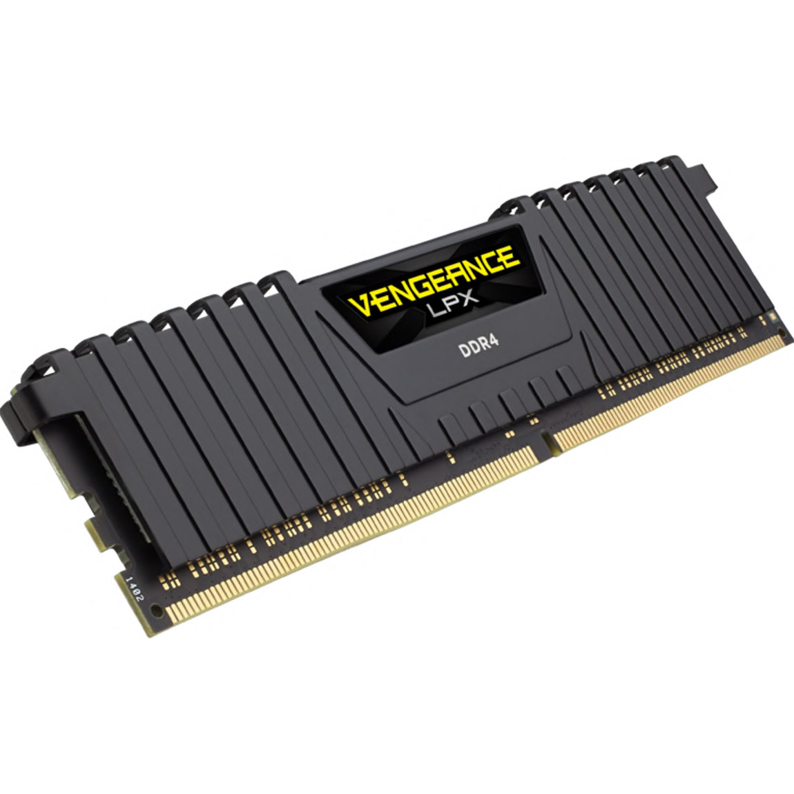 Модуль пам'яті CORSAIR Vengeance LPX DDR4 4000MHz 16GB Kit 2x8GB Black (CMK16GX4M2K4000C19)