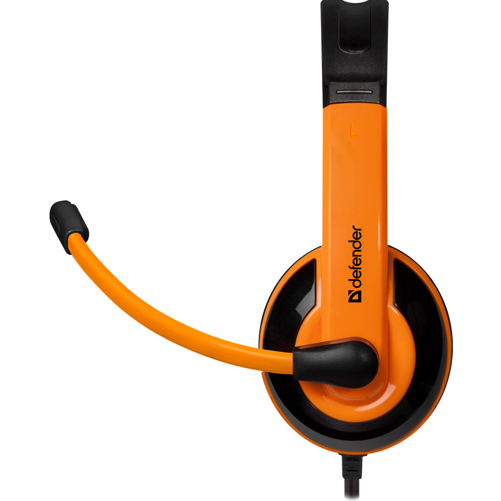 Навушники геймерскі DEFENDER Warhead G-120 Black/Orange (64099)