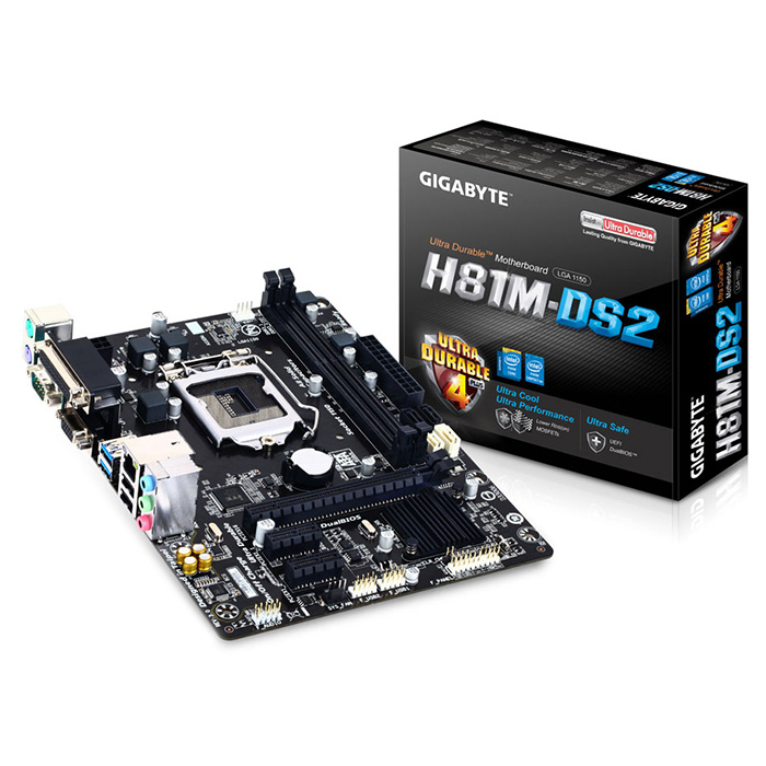 Материнська плата GIGABYTE GA-H81M-DS2 Rev3.0