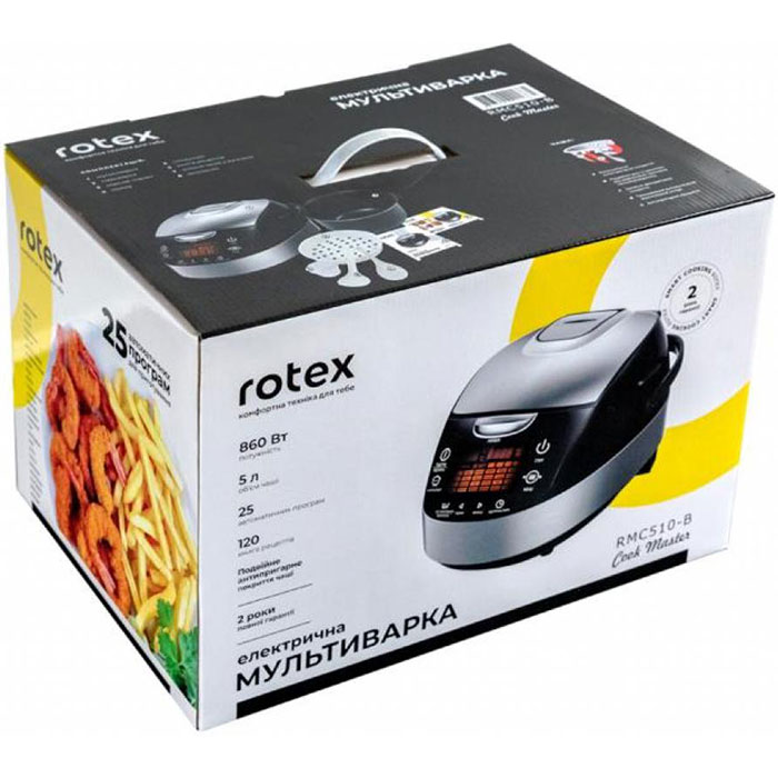 Мультиварка ROTEX RMC510-B Cook Master