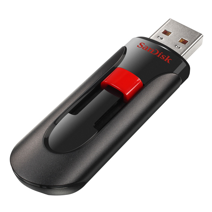 Флэшка SANDISK Cruzer Glide 64GB USB2.0 (SDCZ60-064G-B35)
