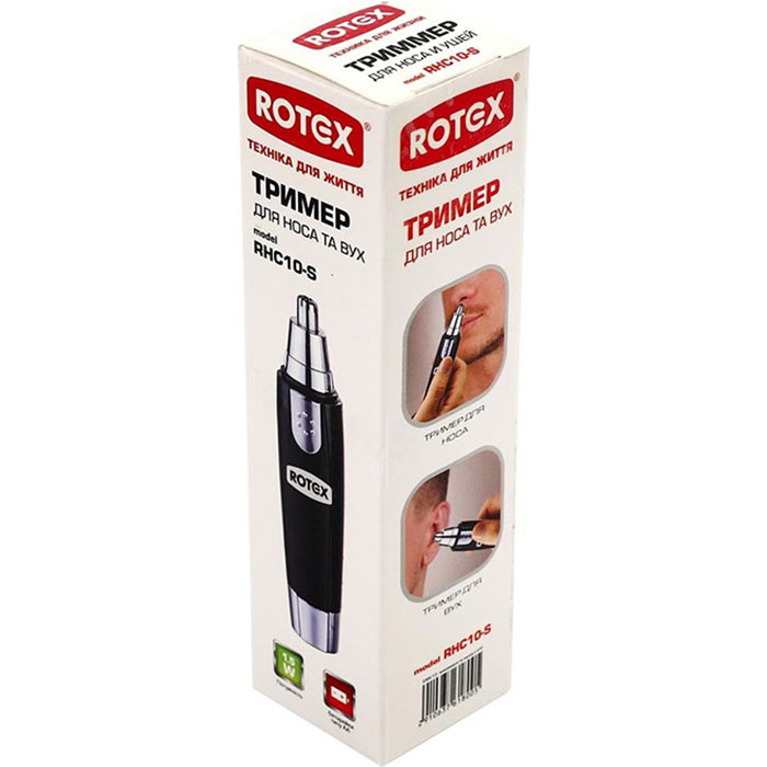 Триммер для носа и ушей ROTEX RHC10-S