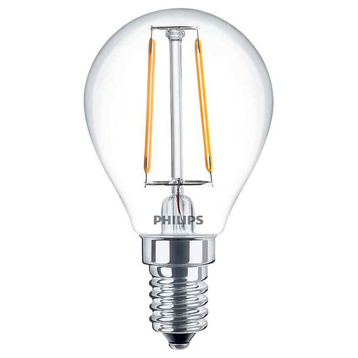 Лампочка LED PHILIPS LED Fila ND P45 E14 2.3W 2700K 220V (929001180207)