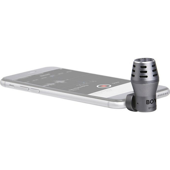 Мікрофон для смартфона BOYA BY-A100 for iPhone with Mini-jack Port 3.5mm