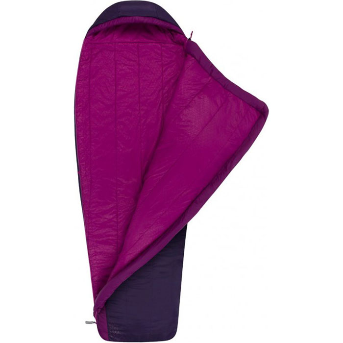 Спальный мешок SEA TO SUMMIT Quest QuII Women's Long -3°C Blackberry/Grape Right (AQU2-WL)