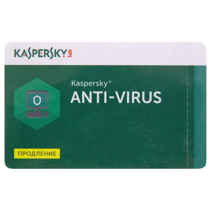 Продовження ліцензії KASPERSKY KASPERSKY Anti-Virus 2016 (2+1 ПК, 1 рік)