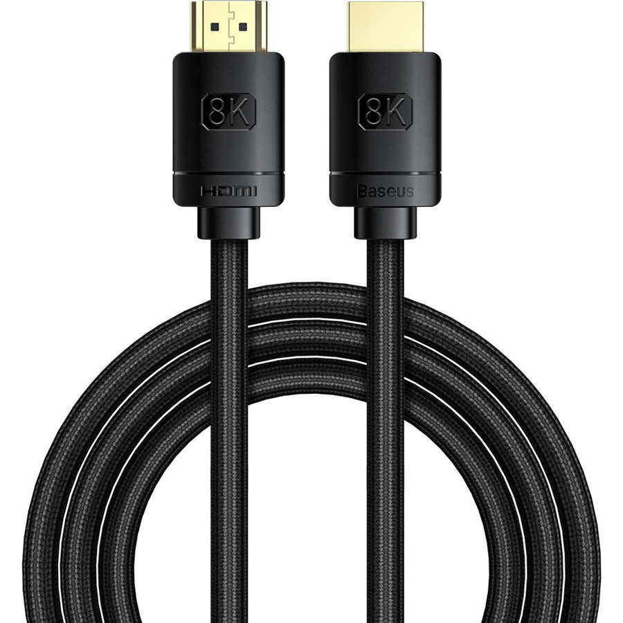 Кабель BASEUS High Definition Series 8K HDMI v2.1 2м Black (CAKGQ-K01)