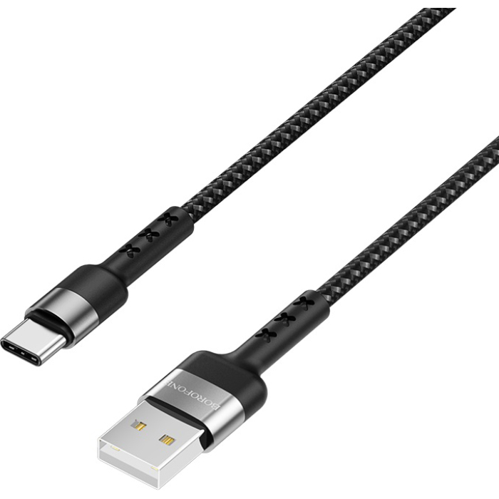 Кабель BOROFONE BX34 Advantage USB-C 1м Black