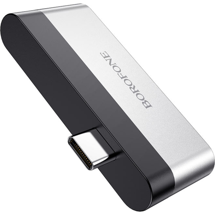 Порт-реплікатор BOROFONE DH2 USB-C to 1xHDMI, 1xUSB3.0