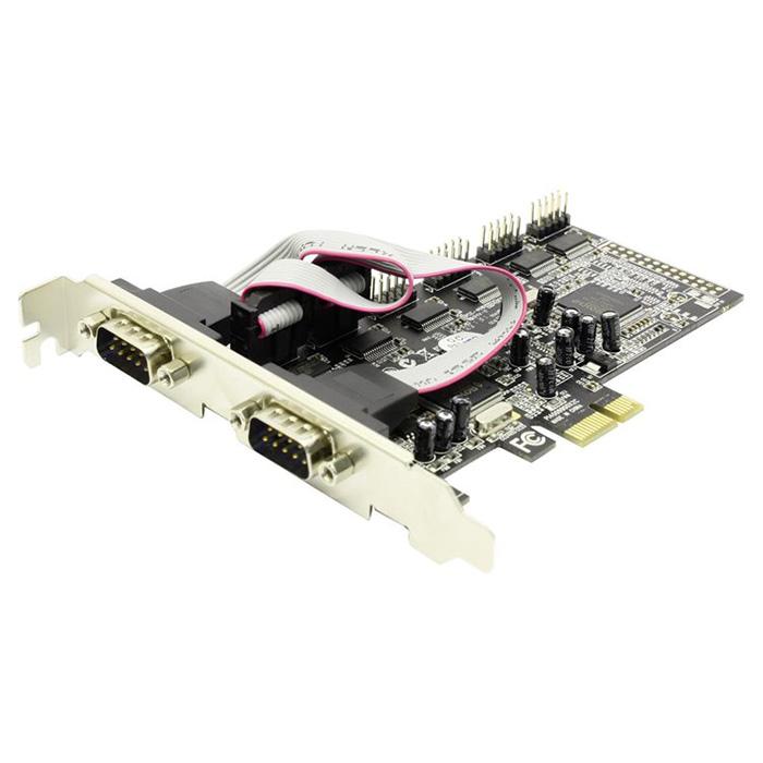 Контролер STLAB PCI-E to 6-Ports Serial
