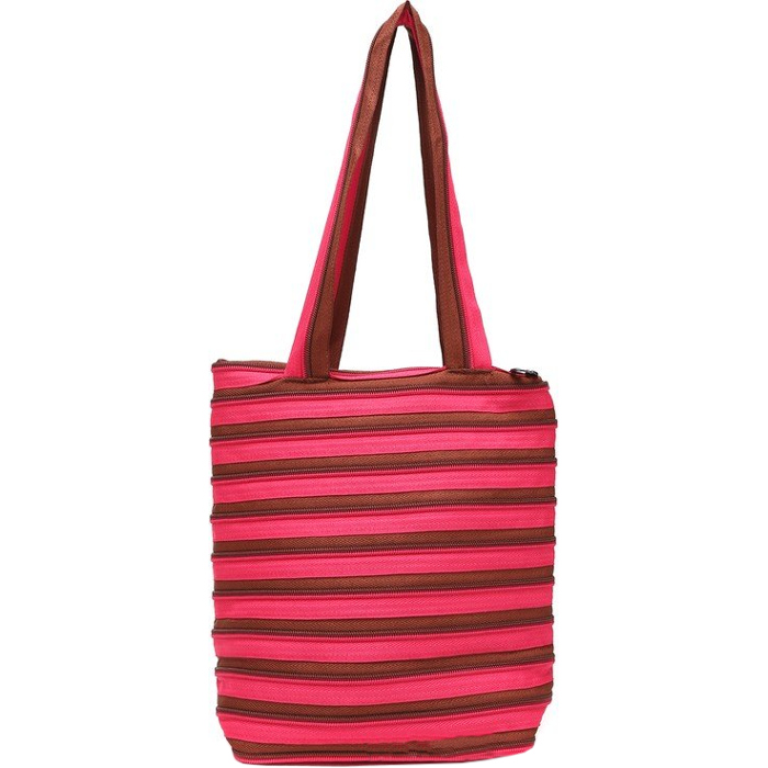 Сумка наплечная ZIPIT Premium Tote Bag Fuchsia/Deep Brown (ZBN-1)