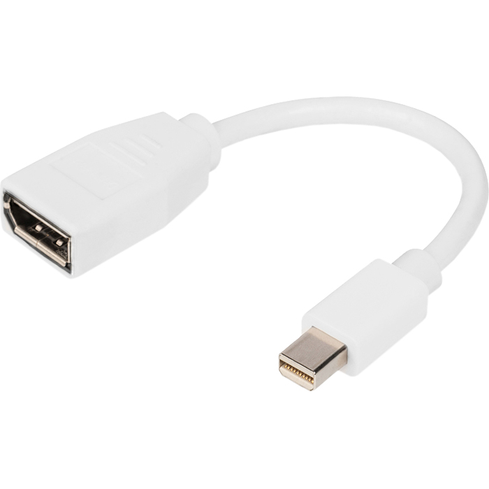 Кабель DIGITUS Mini DisplayPort - DisplayPort 0.15м White (DB-340405-001-W)
